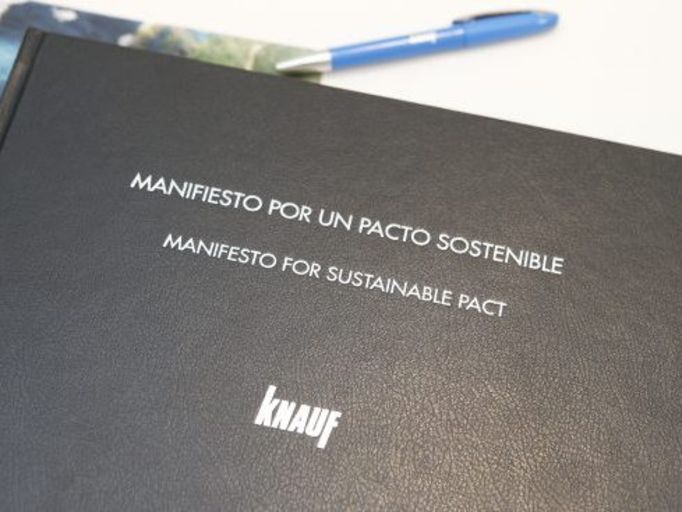Knauf avanza en su compromiso con la sostenibilidad e invita a todos a suscribirse al Manifiesto por un Pacto Sostenible 